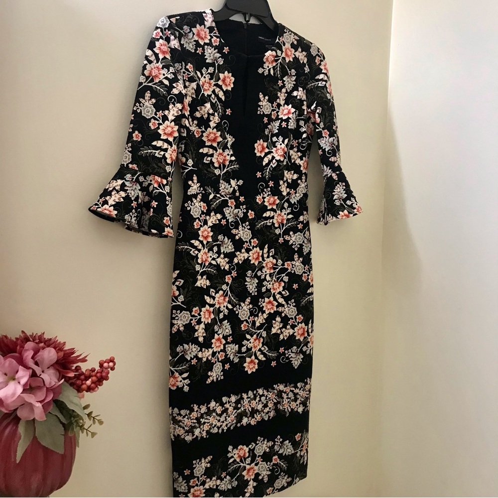MAGGY LONDON FLORAL DRESS